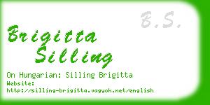 brigitta silling business card